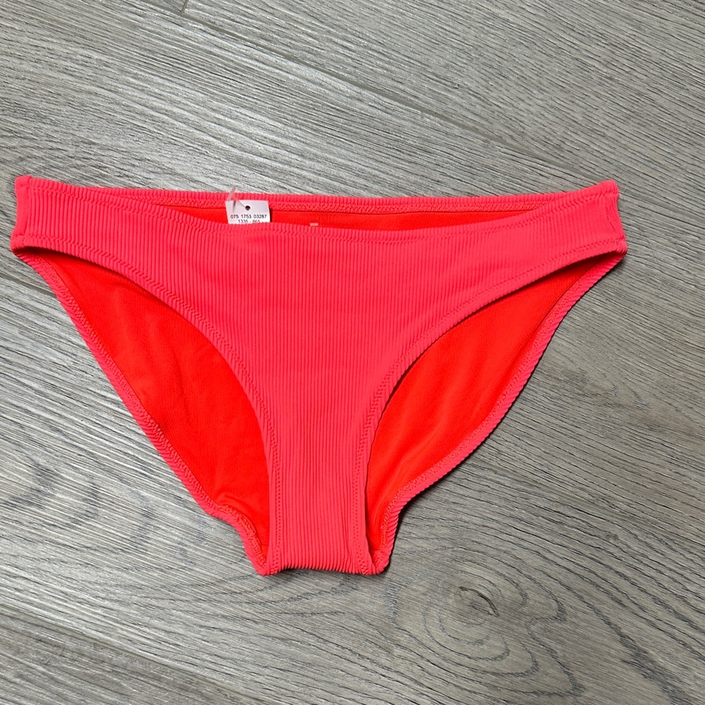 Aerie Bright Coral Bikini Bottom